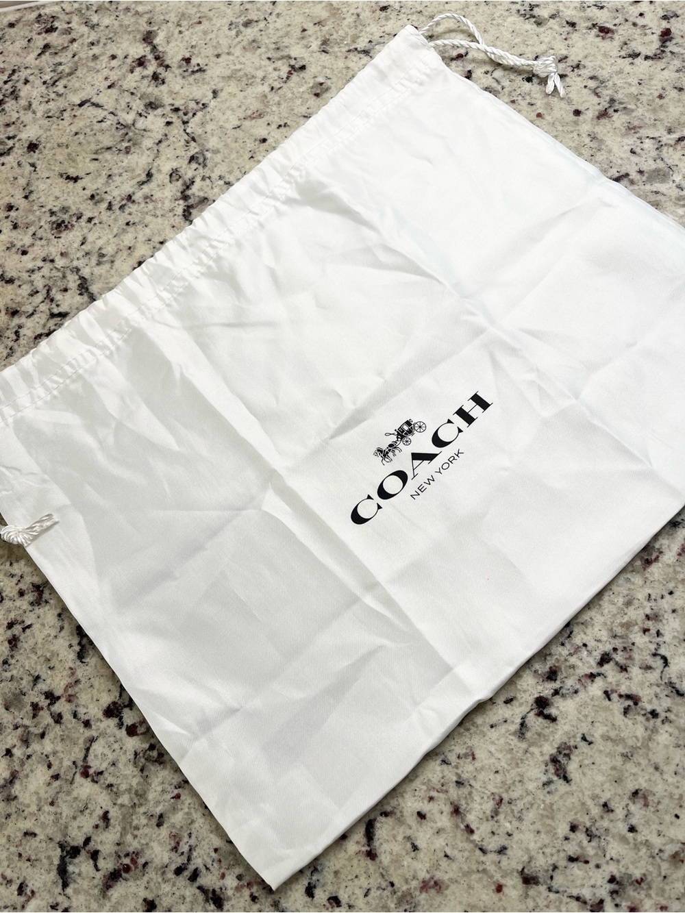 Coach Dust Bag 16 1/2 x 13 3/4 NWOT